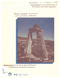 009-13(3) - Annual report on the implementation of the Nunavut Land Claims Agreement = ᐋᕐᕌᒍᓕᒫᒧᑦ ᐅᓂᒃᑲᐅᓯᖏᑦ ᐃᓂᓪᓚᒃᑎᓂᕐᒧᑦ ᓄᓇᕗᑦ ᓄᓇᑕᖑᓂᖓᑕ ᐊᖏᕈᑎᖏᑎᒍᑦ = Rapport annuel sur la mise en oeuvre de l'Accord sure les revendications territoriales du Nunavut