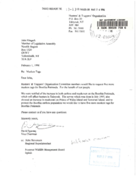 013-13(3) - Letter to Mr. John Ningark from David Igutsaq, Hunters' and Trappers' Organization of Taloyoak, regarding allocation of muskox tags