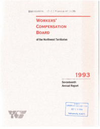 33-12(6) - Workers’ Compensation Board of the Northwest Territories 1993 Seventeenth Annual Report