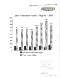 082-13(3) - Lena Pederson Boarding Home patient nights [statistics]