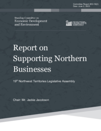 CR 53-19(2) - Report on Supporting Northern Businesses