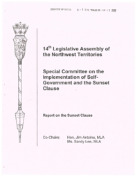 CR 06-14(5) - Report on the Sunset Clause