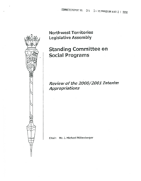 CR 4-14(2) - Review of the 2000/2001 Interim Appropriations