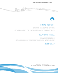 981-19(2) - Final Report on the Mandate of the Government of the Northwest Territories 2019-2023