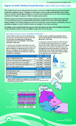 1029-19(2) - Report on NWT Medical Travel Services:  2021-2022 and 2022-2023 