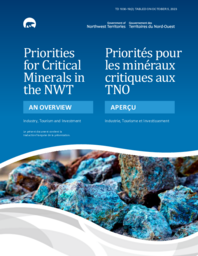 1030-19(2) - Priorities for Critical Minerals in the NWT – An Overview