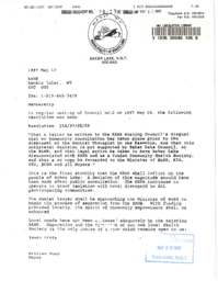 078-13(4) - Letter from Mayor of Baker Lake re: Dental Therapy Program Cancellation