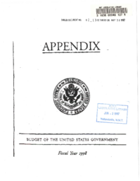 082-13(4) - Budget Appendix "Canada/United States Agreement on Environmental Clean-up Work"