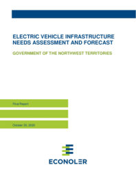 Electronic Vehicle Infrastructure Needs Assessment and Forecast : Final Report