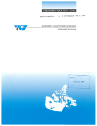 030-13(5) - Workers' Compensation Board Corporate Plan 1998-2000