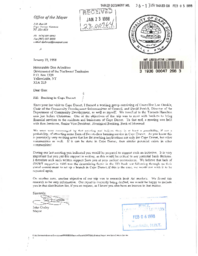 036-13(5) - Letter from Mayor John Curley re: Banking in Cape Dorset