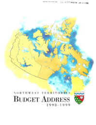 015-13(5) - Northwest Territories Budget Address 1998-1999