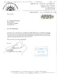 090-13(5) - Package of Letters from Fort Smith UNW Members Regarding Pay Equity / Collective Bargaining