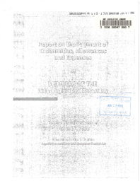 108-13(5) - Report on the Payment of Indemnities, Allowances and Expenses to Members of the 13th Legislative Assembly