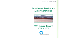 28-15(3) - NWT Liquor Commission 49th Annual Report, 2002-2003