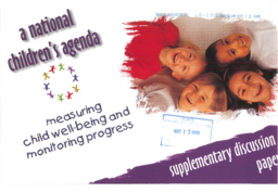 49-13(7) - A National Children's Agenda : Measuring Child Well-Being and Monitoring Progress : Supplementary Discussion Paper