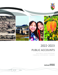 12-20(1) - Public accounts 2022-2023. Section IV, Supplementary financial statements - boards