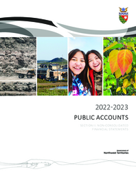 12-20(1) - Public accounts 2022-2023. Section II, Non-consolidated financial statements