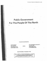 0034-20(1) - Public Government for the People of the North