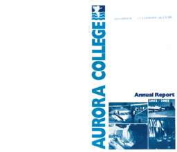 1-15(2) - Aurora College Annual Report 2002 - 2003