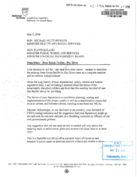 002-15(5) - Letter Regarding the Demolition of the Dene Konia Facility, Hay River