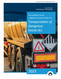 0052-20(1) - Annual report to the Legislative Assembly for 2023 under the Transportation of Dangerous Goods Act = Rapport annuel de 2023 présenté à l'Assemblée législative en vertu de la Loi de 1991 sur le transport des marchandises dangereuses