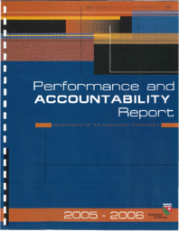 064-15(5) - Performance and Accountability Report, Government of the Northwest Territories 2005-2006