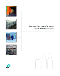 Beverage Container Program Annual Report 2006-2007