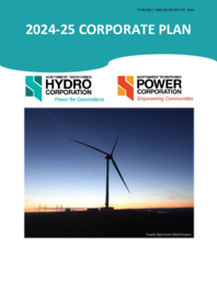 0099-20(1):  2024-25 Corporate Plan Northwest Territories Hydro Corporation and Northwest Territories Power Corporation