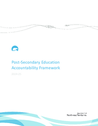 Post-Secondary Education Accountability Framework 2024-2025