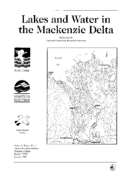 Lakes and Water in the Mackenzie Delta