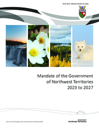 0067-20(1) - Mandate of the Government of Northwest Territories 2023 to 2027