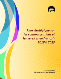 Plan stratégique sur les communications et les services en français 2018 à 2023