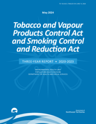 0132-20(1) - Tobacco and Vapour Products Control Act and Smoking Control and Reduction Act Three-Year Report 2020-2023