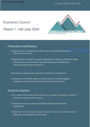 0135-20(1) - Greenland Council Economic Report 1. Half Year 2024