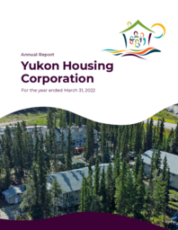 Yukon Housing Corporation annual report for the year ended March 31, 2022