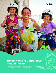 Yukon Housing Corporation annual report for the year ended March 31, 2018