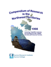 Compendium of Research in the Northwest Territories 1998