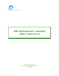 2006 Municipal and Community Affairs Client Survey