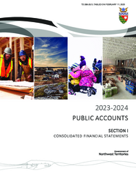 0288-20(1) - 2023-2024 Public Accounts - Section I, Consolidated Financial Statements