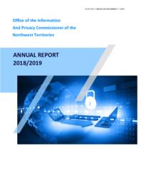 25-19(1) - Office of the Information and Privacy Commissioner of the Northwest Territories Annual Report 2018/2019 