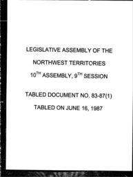 83-87 (1) DEPARTMENT OF PUBLIC WORKS AND HIGHWAYS EXECUTIVE SUMMARY