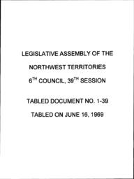 01-39 AVIATION RECORD RE NUMBER OF AIRCRAFT LANDING RANKIN INLET