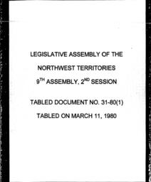 31-80 (1) SLAVE RIVER HYDRO PROJECT, FEASIBILITY STUDY