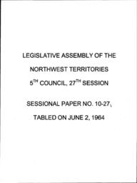 10-27-  Sessional paper Interdiction