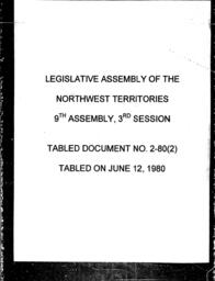 02-80 (2) TELEX MOTION OF COUNCIL OF MONDAY JUNE 9, 1980 OF THE CITY OF YELLOWKNIFE, STRONGLY SUPPORTING THE STANTON YELLOWKNIFE HOSPITAL