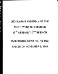 16-84 (3) LETTER FROM MUNICIPALITY OF SANIKILUAQ RE - AIR SERVICE