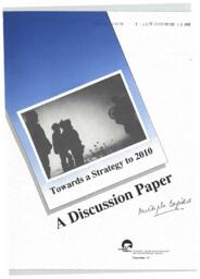 03-12(5) - Towards a Strategy to 2010: A Discussion Paper