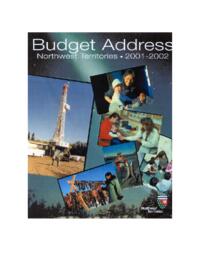 Budget Address 2001-2002 Northwest Territories