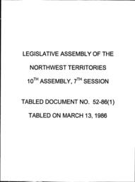 52-86 (1) REVIEW OF LANDLORD AND TENANT ACT